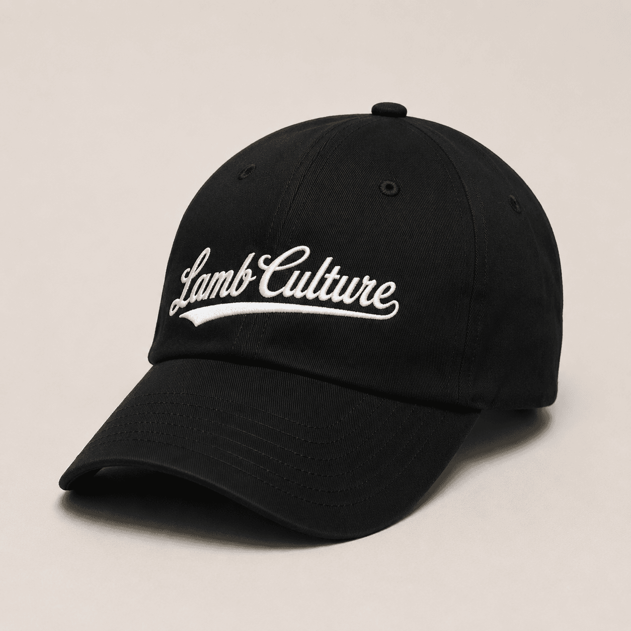Lamb Culture Signature Hat - Black - View 1
